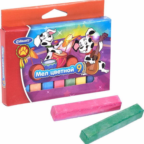 Мелки Форум Фк Cullinan цветные школьные 9цветов