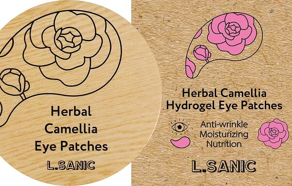 Гидрогелевые патчи для области вокруг глаз L.Sanic с экстрактом камелии 60шт