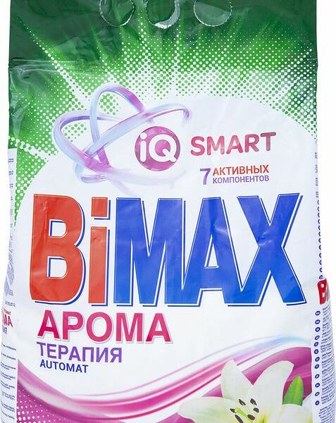 Порошок стиральный универсальный BiMax Ароматерапия автомат, 3кг