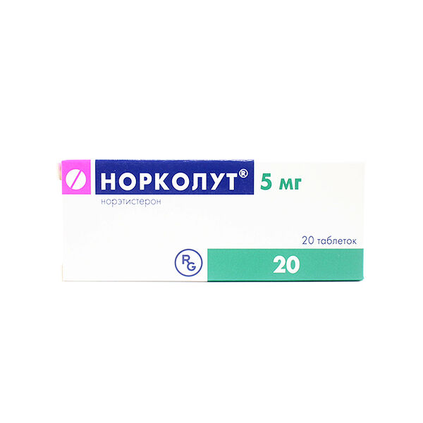 Норколут DHT 5мг N20