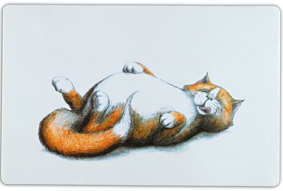 Коврик под миску Thick cat 44х28см