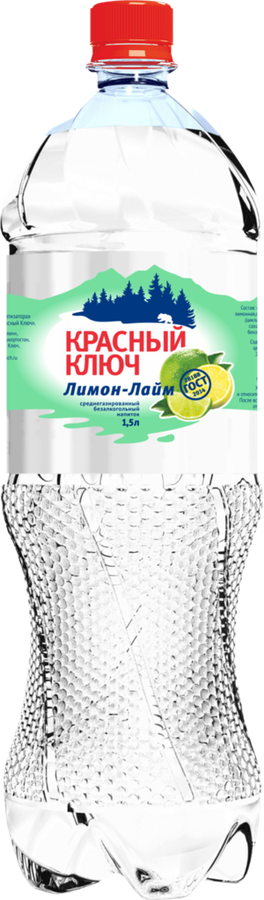 

Напиток Красный ключ Лимон, лайм газированный 1.5 л