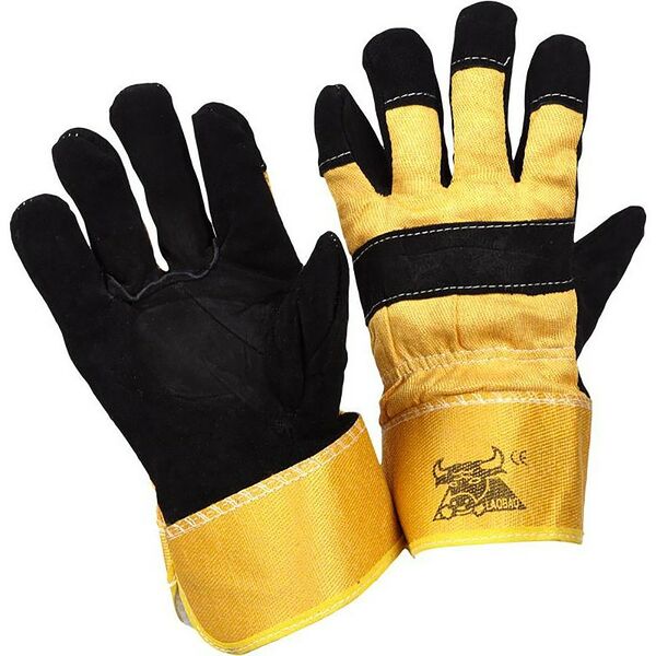 Перчатки спилковые комбинированные Ангара