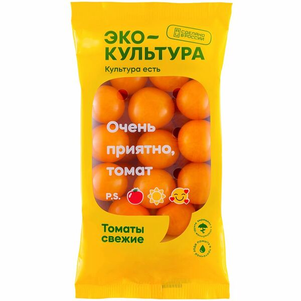 Томаты черри ЭкоКультура жёлтые, 250г