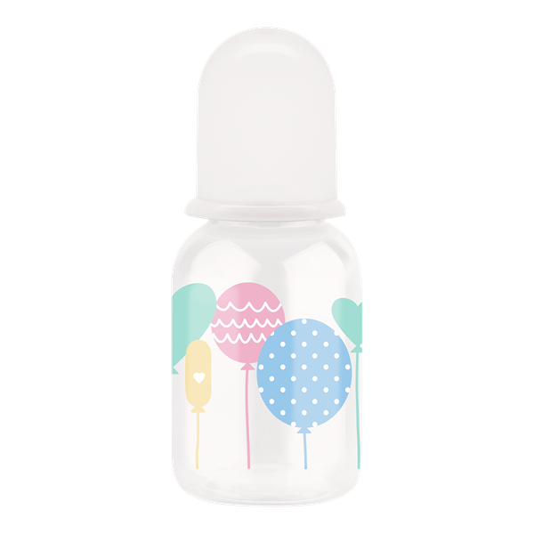 Бутылочка Lubby с силиконовой соской от 0 месяцев арт. 16402 125 мл 