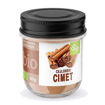 Приправа Bufo Eko корица цейлонская Био 80 г, Словения