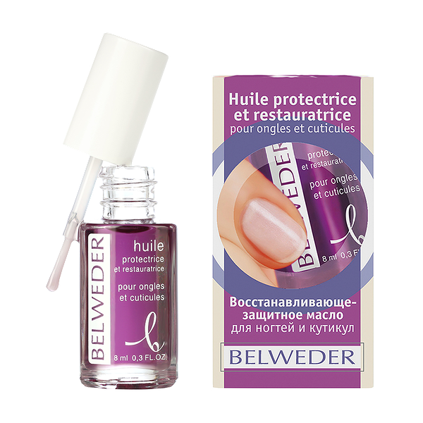 Belweder масло восстанавливающе-защитное для ногтей и кутикул 8 мл