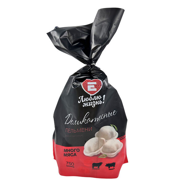 Пельмени Люблю Жизнь деликатесные 750 г