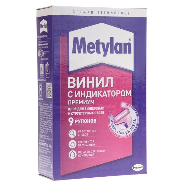 Клей обойный МЕТИЛАН Винил Премиум, 300г