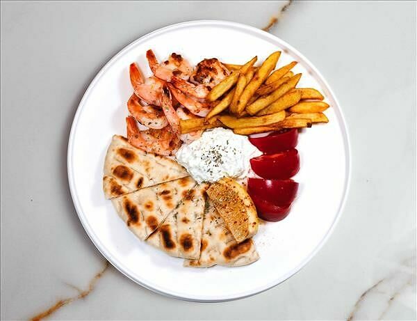 Open с креветками