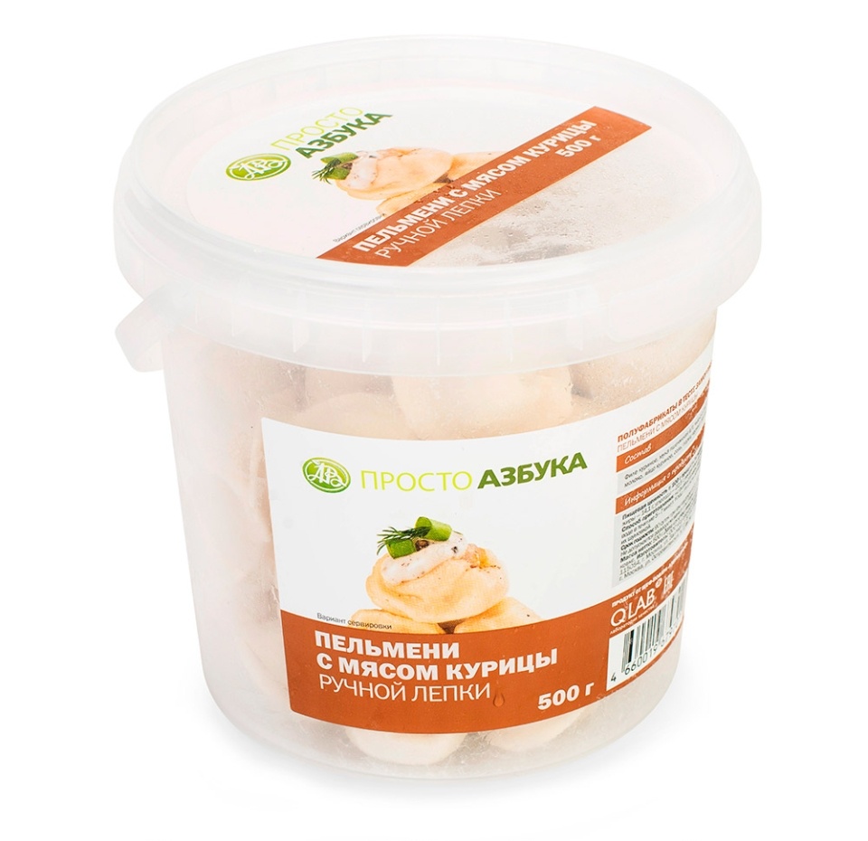 

Пельмени Просто Азбука с мясом курицы 500 г