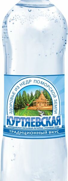 Вода Куртяевская минеральная К1 0.6л