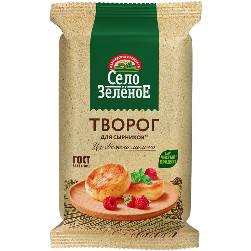 

Творог Село Зелёное 5% 200 г