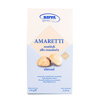 Мягкое печенье Rippa «AMARETTI» с миндалем