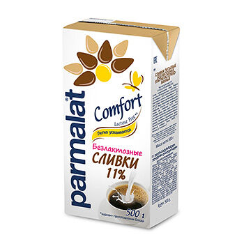 Сливки Parmalat UHT Безлактозные Comfort 11%