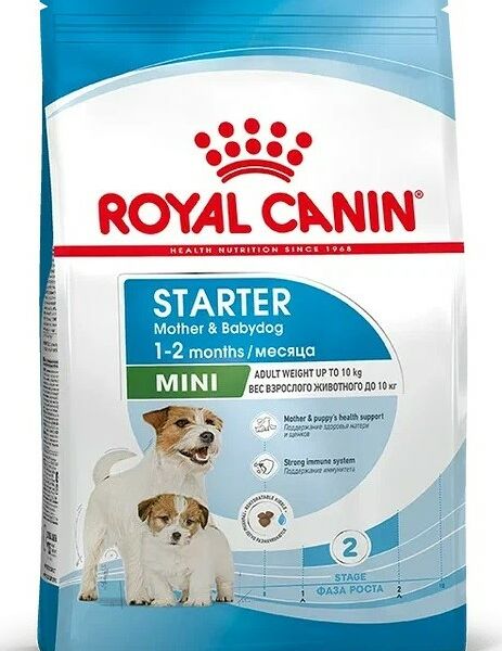 Royal Canin Mini Starter для щенков до 2 месяцев, беременных и кормящих сук Курица