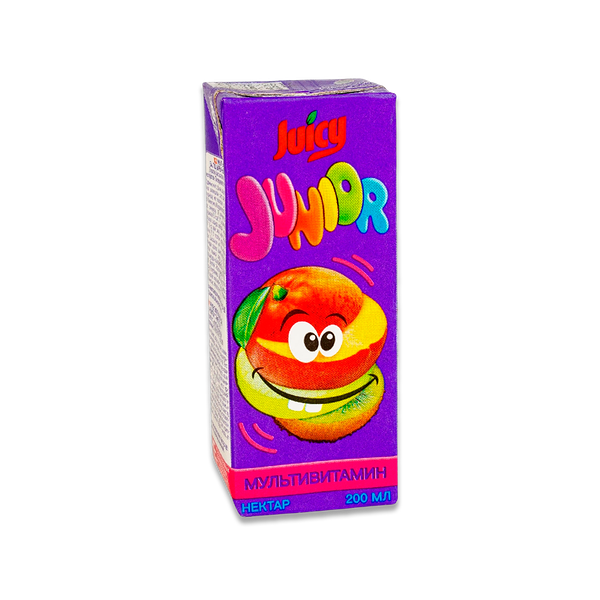Нектар Juicy Junior мультивитамин 200 мл