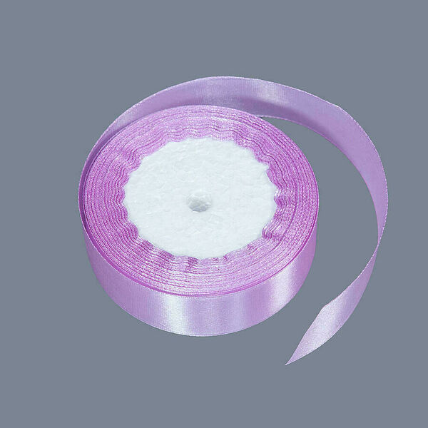 Лента атласная сиреневая (1 метр)