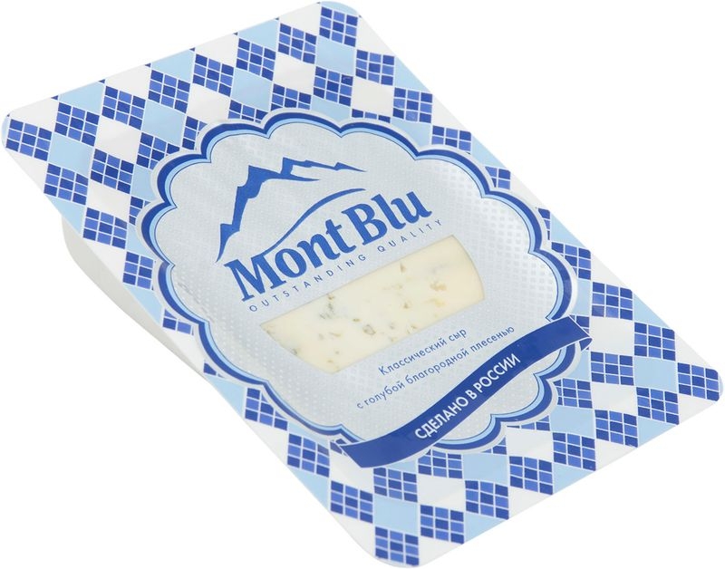 

Сыр MonBlu с голубой благородной плесенью 50% 100 г