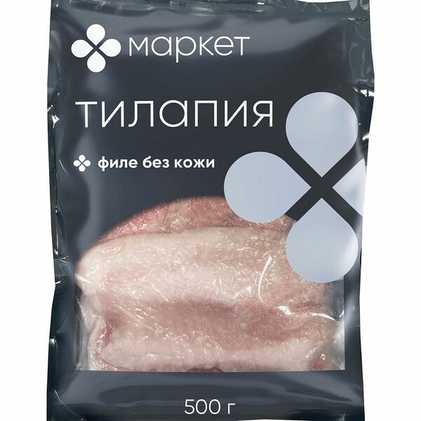 Тилапия филе без кожи мороженое Маркет