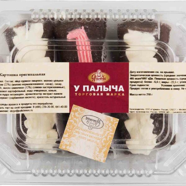 Пирожное У Палыча Картошка оригинальная 210г