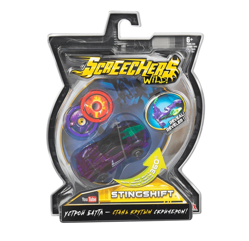

Игрушка «Screechers Wild. Машинка-трансформер L1» в ассортименте, Screechers Wild, Китай