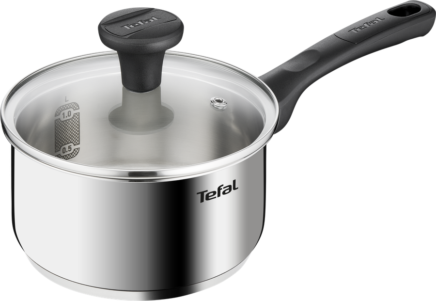 

Ковш с крышкой TEFAL Edition G7402274 нержавеющая сталь 16 см, 1.5 л