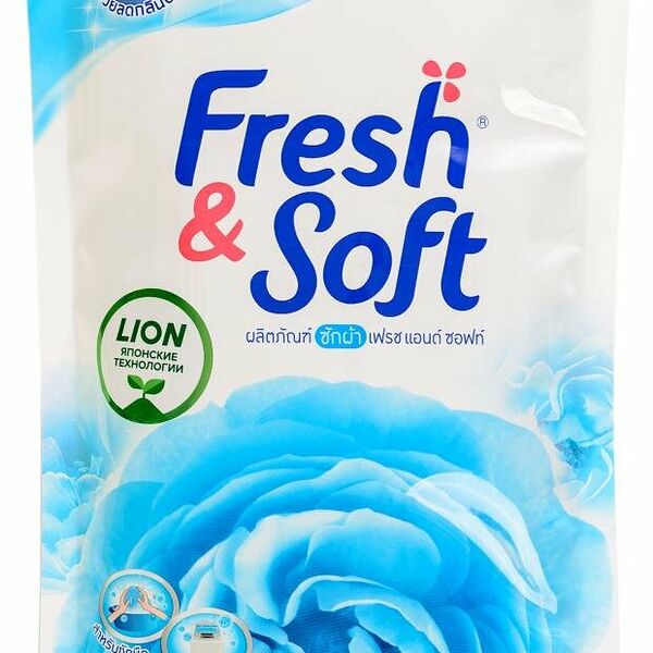 Гель для стирки всех типов тканей LION Thailand Fresh&Soft Утренний Поцелуй концентрированный