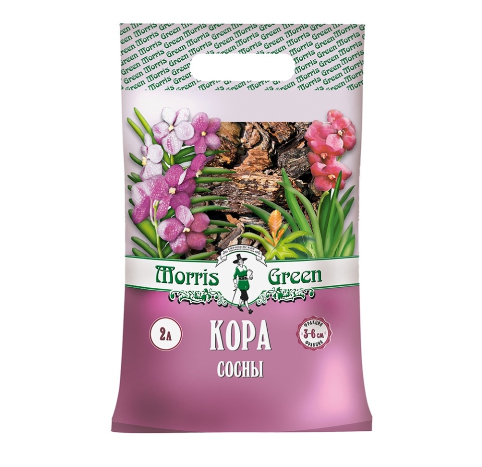 

Кора сосны Morris Green фр. 3-6 2 л, Россия