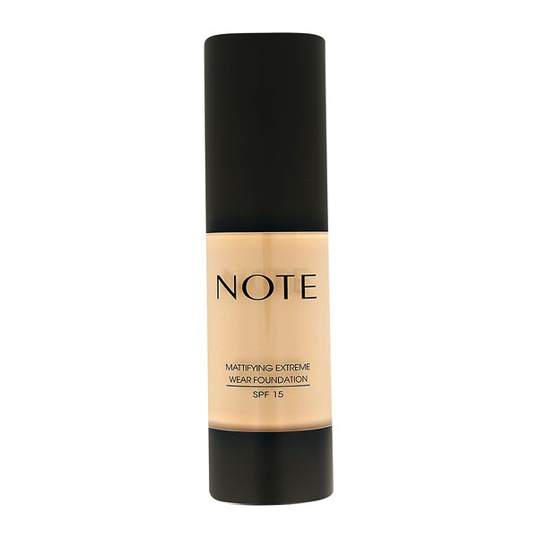 Тональная основа для лица с матирующим эффектом Note Mattifying Extreme Wear Foundation т.116 Золотой бежевый 35 мл