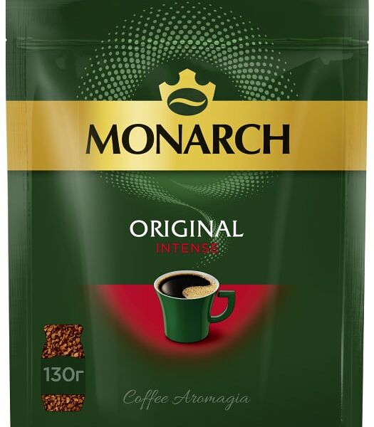 Кофе растворимый Monarch Original Intense 130г