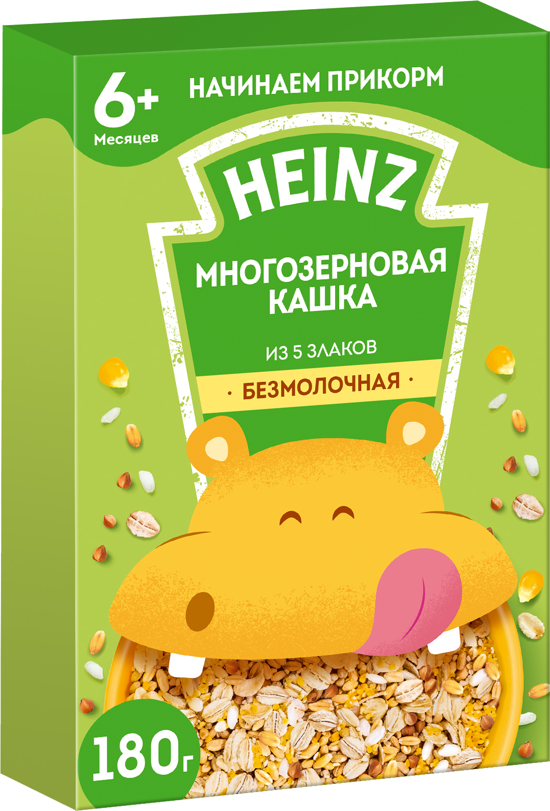 

Каша Heinz Я пробую многозерновая 5 злаков б/мол