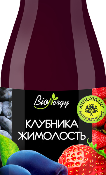 Нектар BIONERGY Клубника, жимолость
