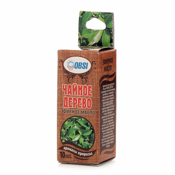 Масло эфирное Чайное дерево 10 мл Ароматы природы TM OBSI (ОБСИ)