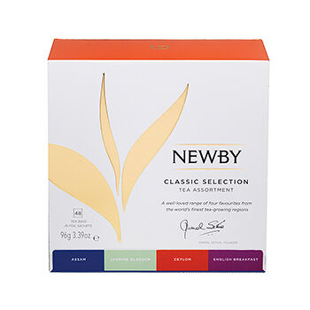 Набор чайный Classic Selection пакетированный, Newby, 48 шт.*2 г, Индия