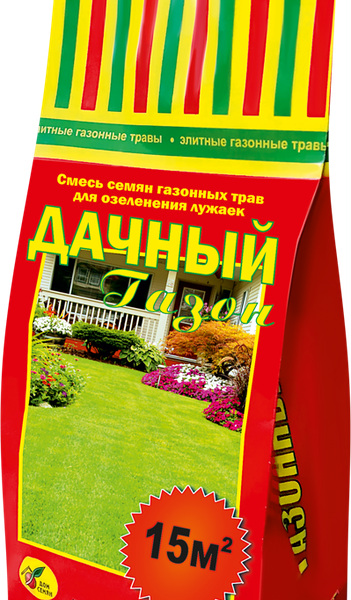 Семена газона ДОМ СЕМЯН Дачный газон, смесь трав