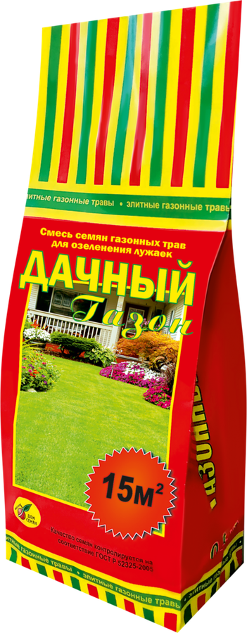 

Семена газона ДОМ СЕМЯН Дачный газон, смесь трав
