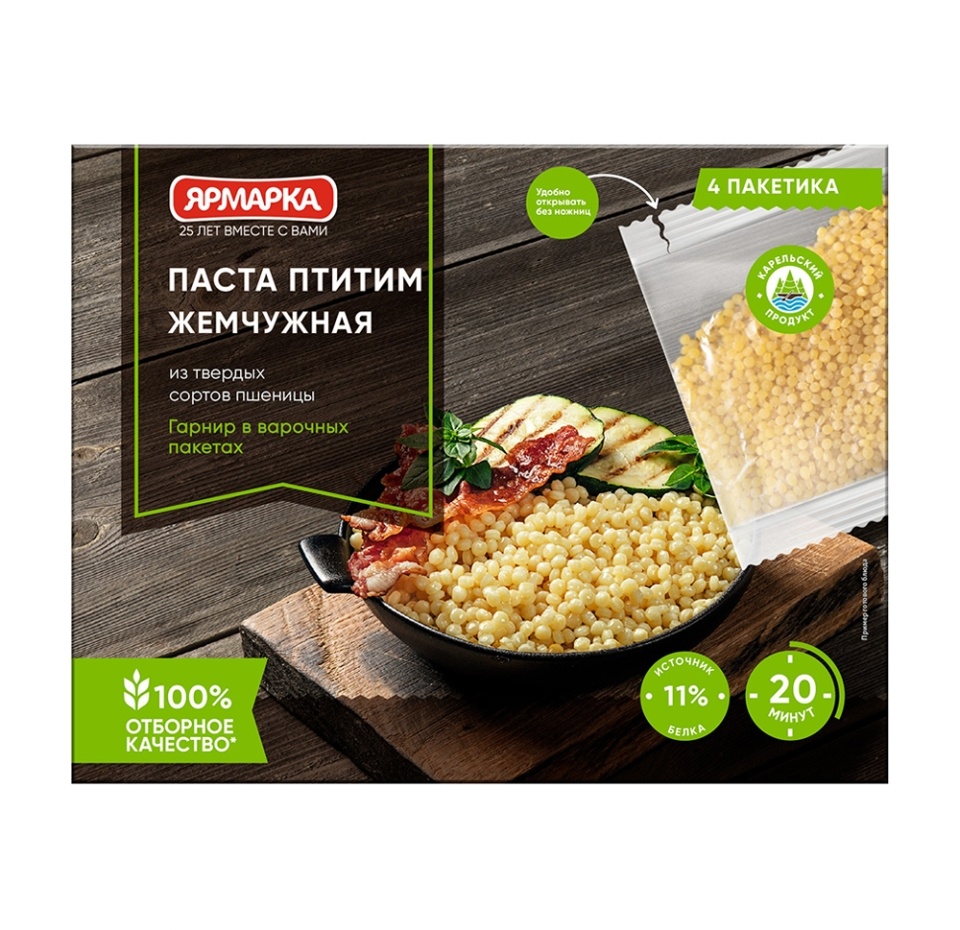 

Паста Ярмарка Птитим Жемчужная 250 г