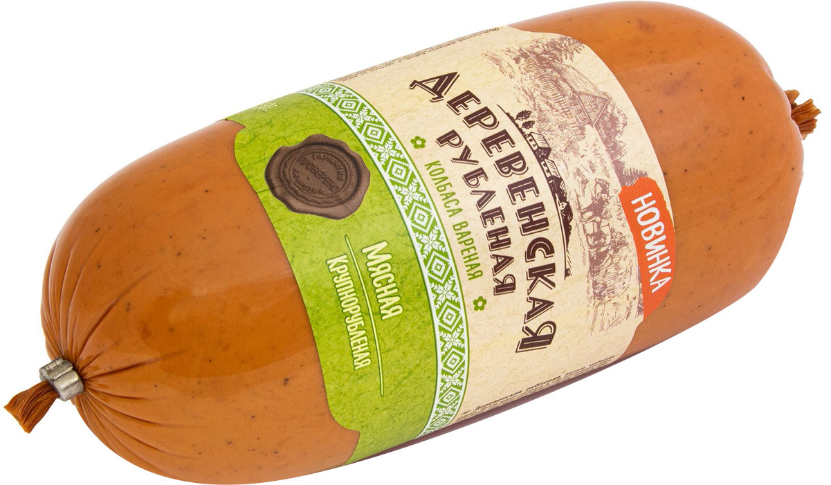 

Колбаса Сибирская продовольственная компания Деревенская рубленая вареная 350 г