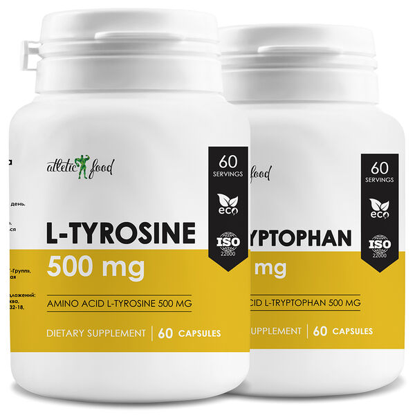 Atletic Food L-Tyrosine и L-Tryptophan капсулы 120 шт