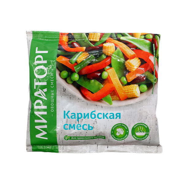 Карибская смесь с/м вес 400г Мираторг