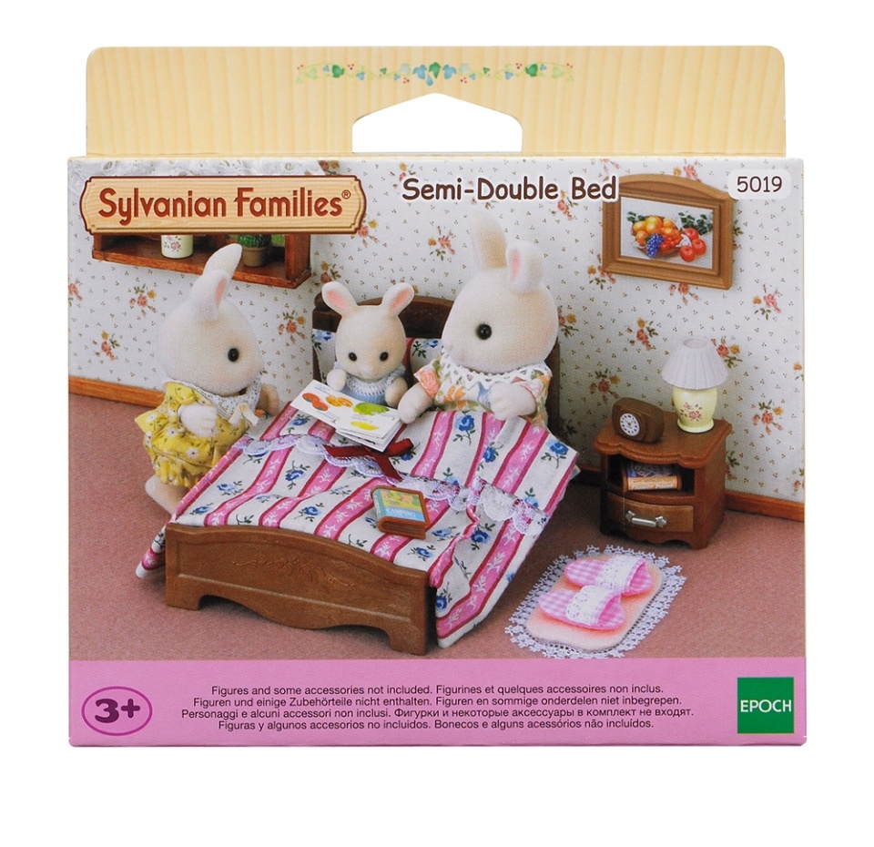 

Игровой набор Sylvanian Families Большая кровать и тумбочка Япония