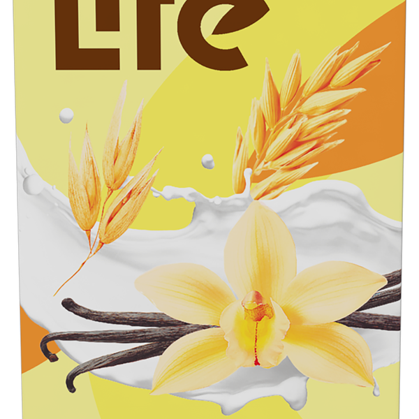 Напиток растительный ЛЕНТА LIFE Овсяный Ванильный, 1000мл