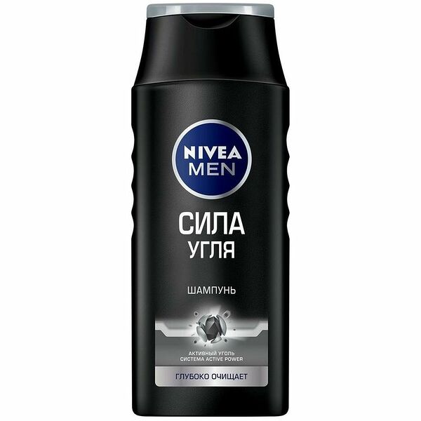 Шампунь Nivea Men Сила угля