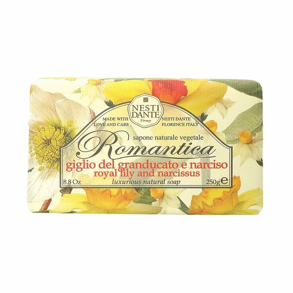 Nesti Dante Romantica Мыло Королевская лилия и Нарцисс 250 г