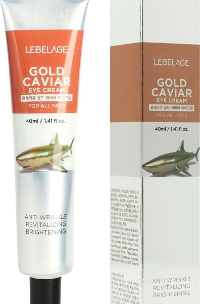 Крем для области вокруг глаз Lebelage Gold Caviar с экстрактом икры 40мл