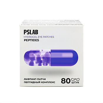 Лифтинг-патчи с пептидами против возрастных изменений кожи вокруг глаз, Pslab, 80 шт., Китай