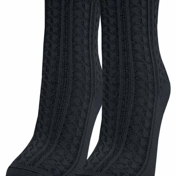 Носки женские 6С990 черные, размер 23