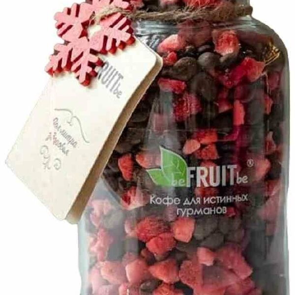 Кофе в зернах BeFruitbe с клубникой