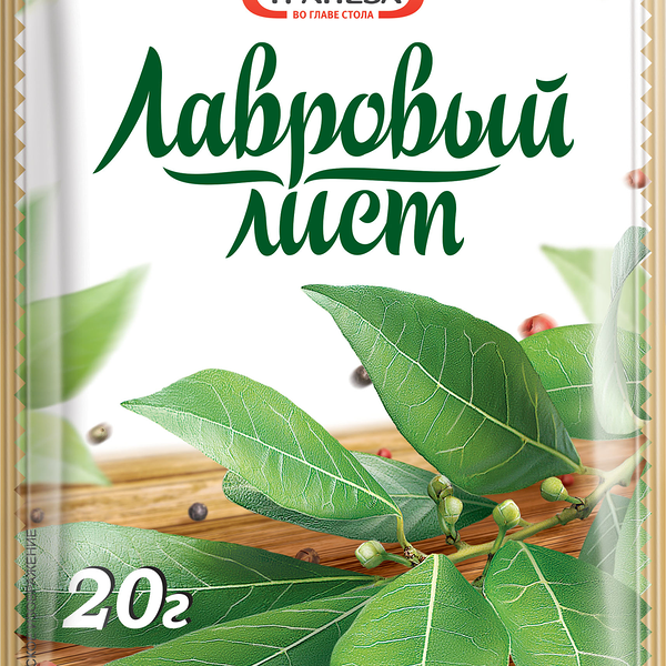 Приправа лавровый лист ТМ Трапеза